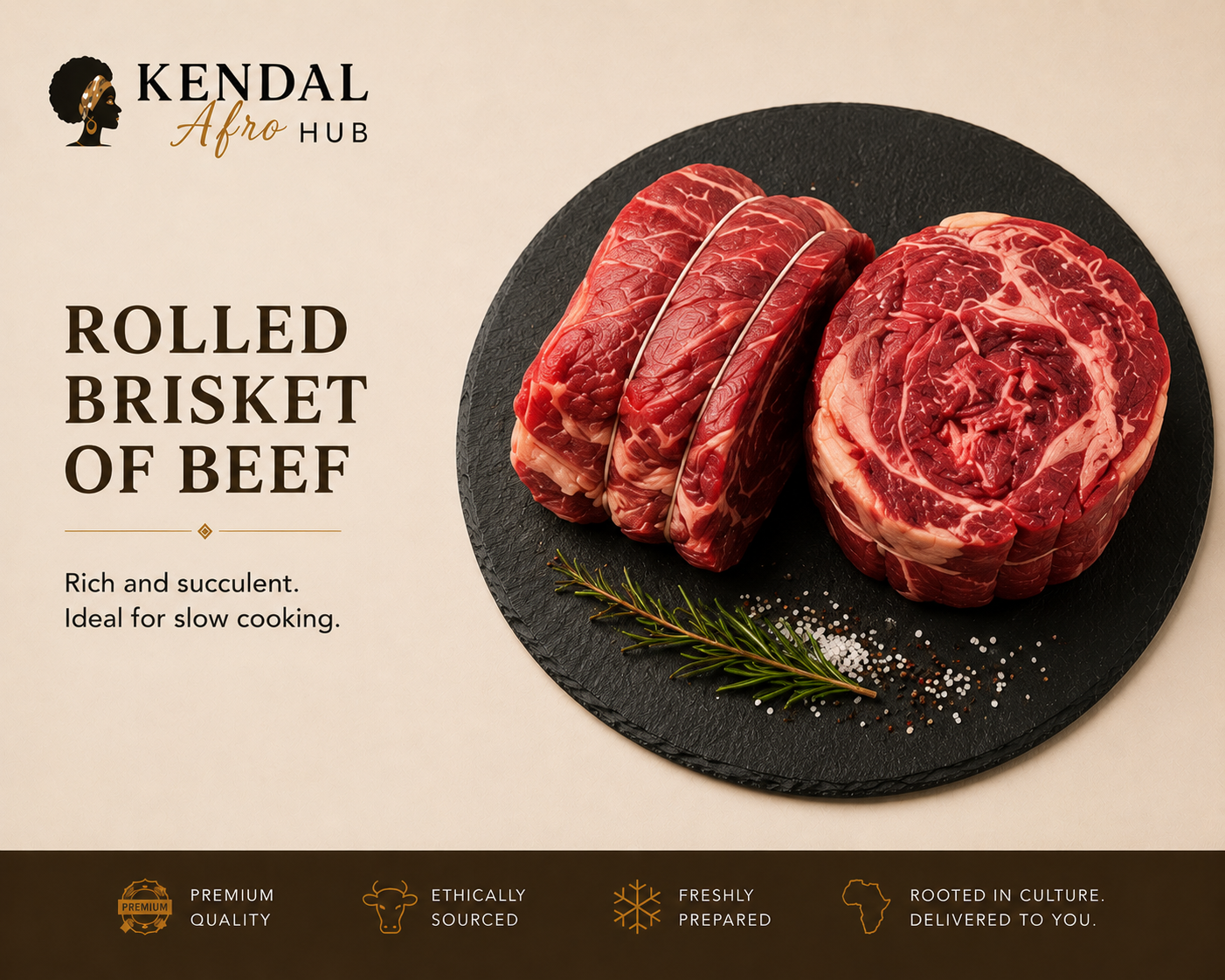 Rolled Brisket of Beef